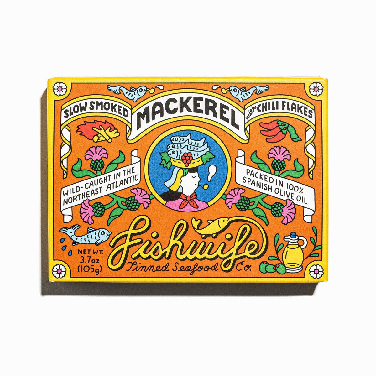 Slow Smoked Mackerel (1-Pack)